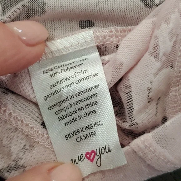 🎄5/$30🎄NWT Silver Icing Tank - Picture 4 of 5